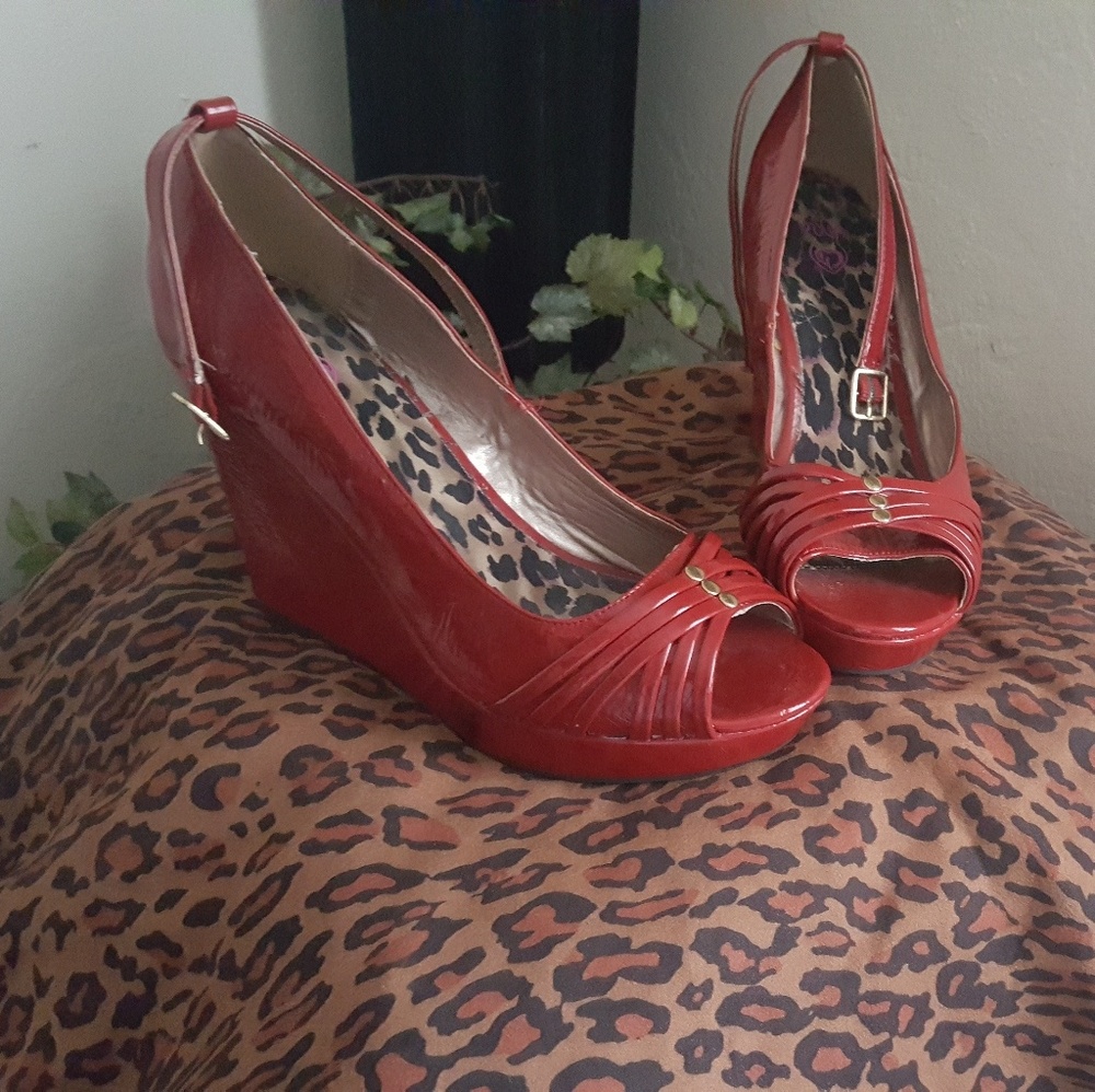 Torrid Patent Leather Wedges
